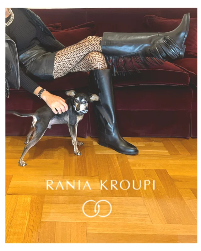 H I P P O L Y T E  Leather Boots

Inspired by the queen of Amazons
The tribe of women riders and warriors
 
A new addition in our Amazons’ RANIA KROUPI collection
Hand craftsmanship in detail 
Rock elegance

Internal comfy plateau heel

The leather bracelet is by our collection of leather ornaments NARCISSUS

HRAKLEITOU 16 Kolonaki Athens